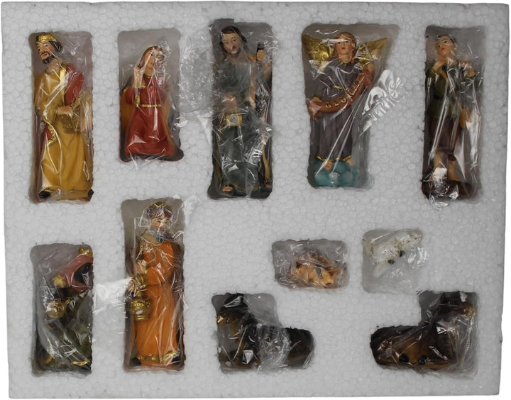ZICOM Krippenfigurenset Hebron barock ca. 9cm 12-TLG. Polyresin handbemalt
