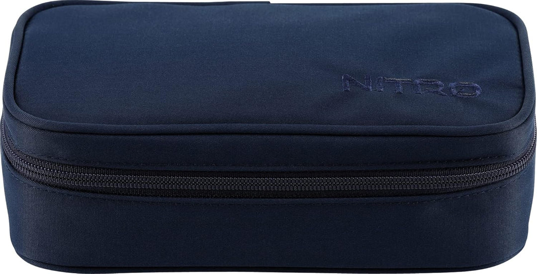 Nitro Pencil Case XL Inkl. Geo Dreieick & Stundenplan, Federmäppchen, Schlampermäppchen, Faulenzer B