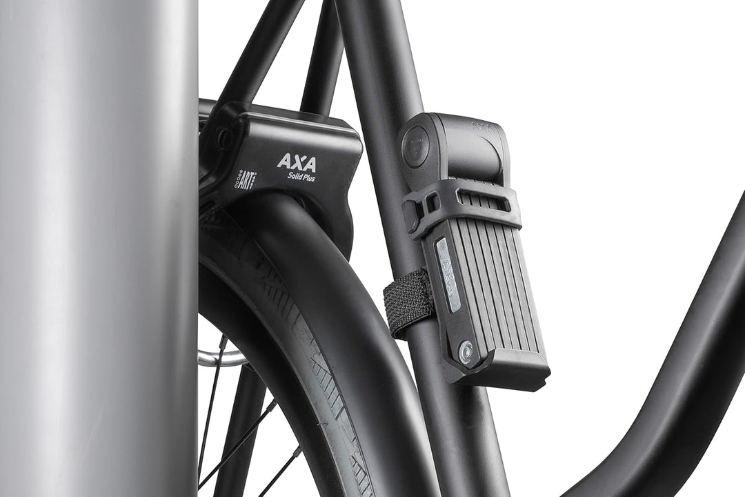 AXA Fold Lite 80 – Faltschloss Fahrrad – Länge 80 cm – Sicherheitsstufe 7 – Leichtes Schloss – Mit 2