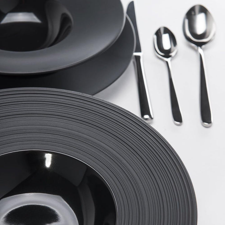 3x Grosser Suppenteller Gourmet Kontrast Ø 305 mm