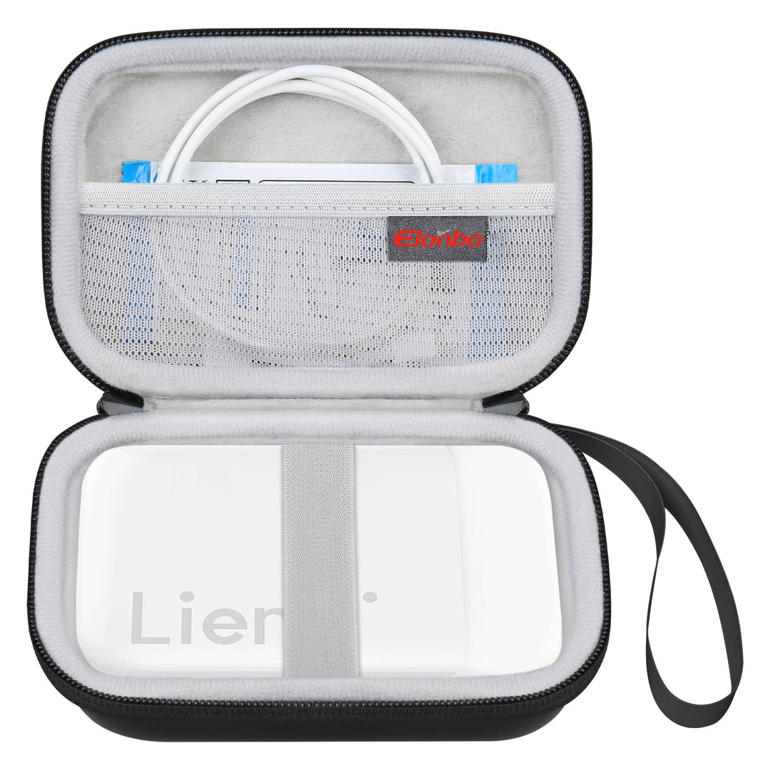 Elonbo Tragetasche für Liene 2x3 Fotodrucker, Tragbarer Instant-Drucker Reisehalter, Mini-Bild-Druck