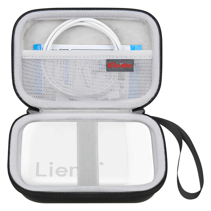 Elonbo Tragetasche für Liene 2x3 Fotodrucker, Tragbarer Instant-Drucker Reisehalter, Mini-Bild-Druck
