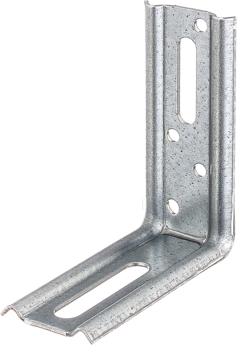 Alberts 866242 Verstellwinkel | 90°-Winkel, geprägt, mit Langloch | sendzimirverzinkt | 70 x 80 x 30