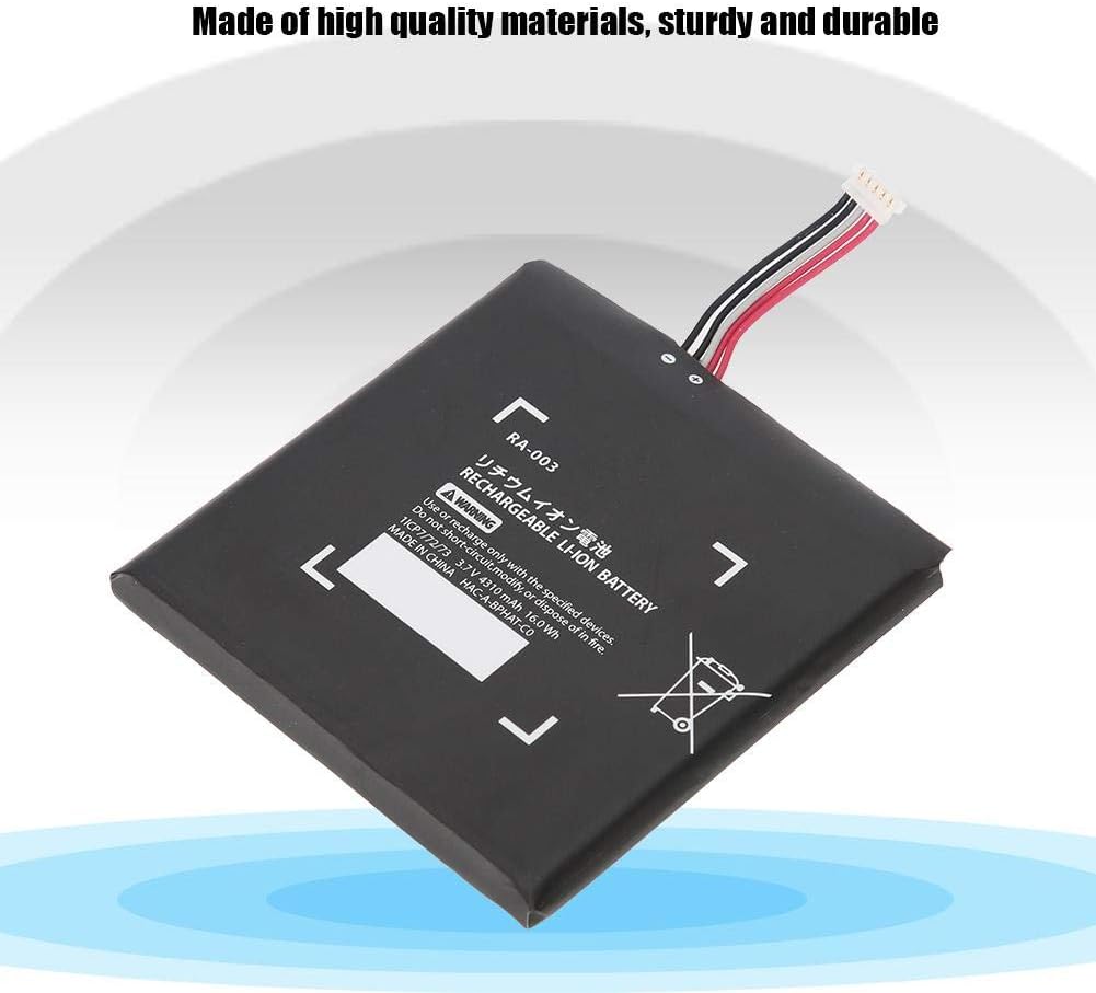Wiederaufladbare Batterien, 4310 mAh internes Batterie-Ersatz-Kit für die Spielekonsole für den Nint