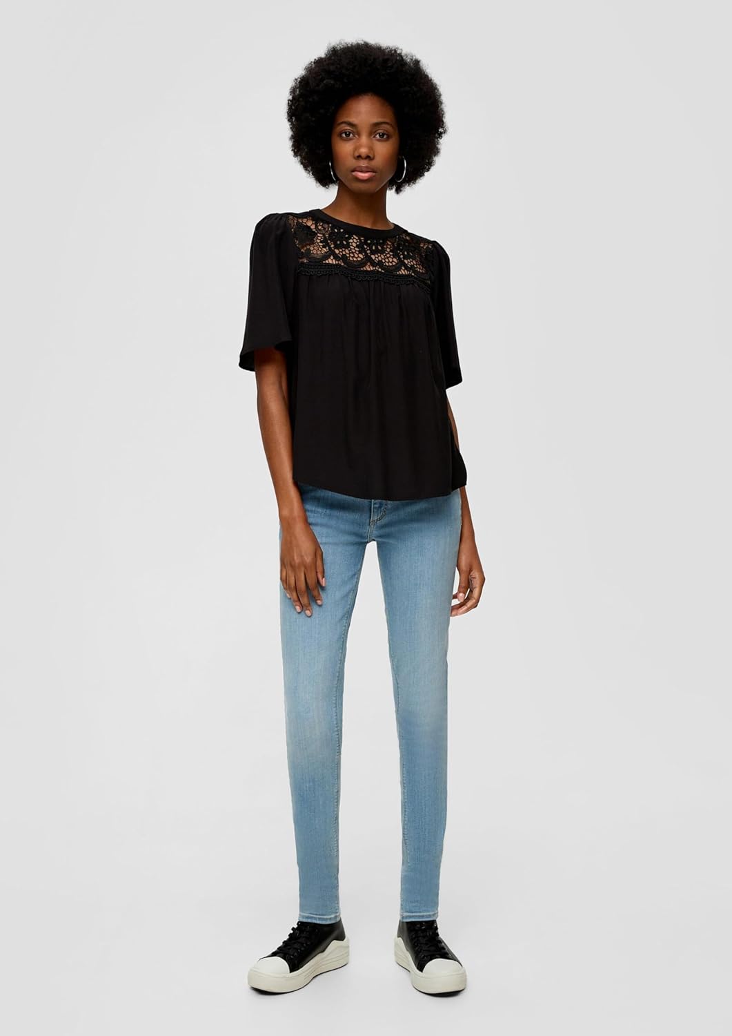 s.Oliver Damen Jeans-Hose, Sadie Skinny 32W / 32L Blau, 32W / 32L Blau