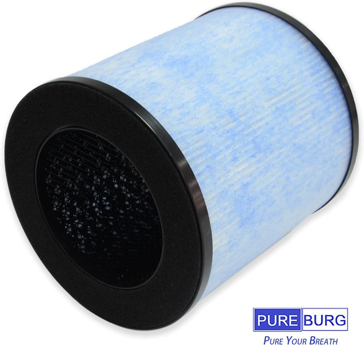 PUREBURG 2er-Pack Ersatz-HEPA-Filter kompatibel mit Kokofit / Elechomes Luftreiniger P1800