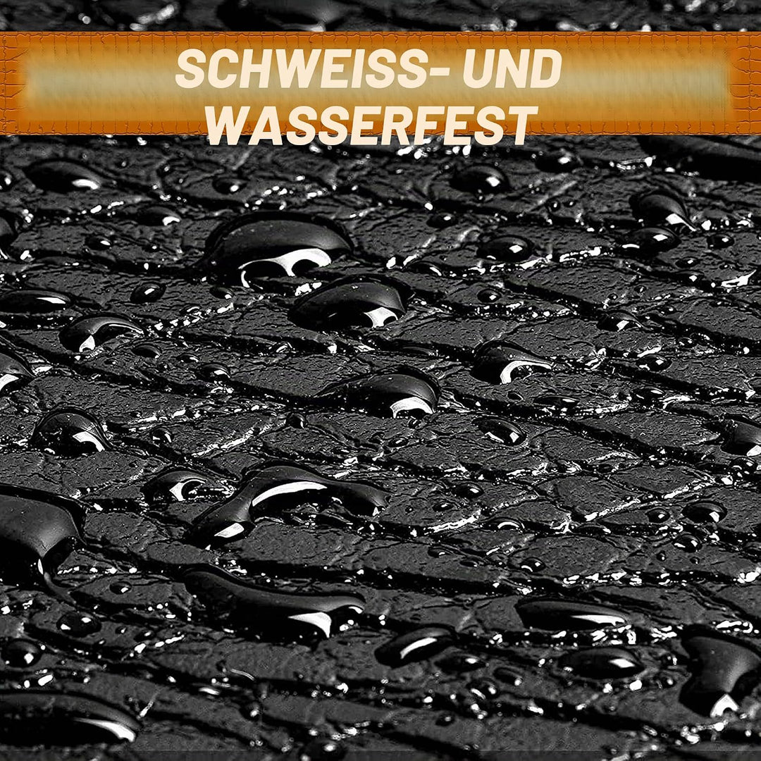 TechFit PVC Fitness Equipment Matte Multi Verwendung, gross Boden Gymnastikmatte (198 cm x 92 cm x 6