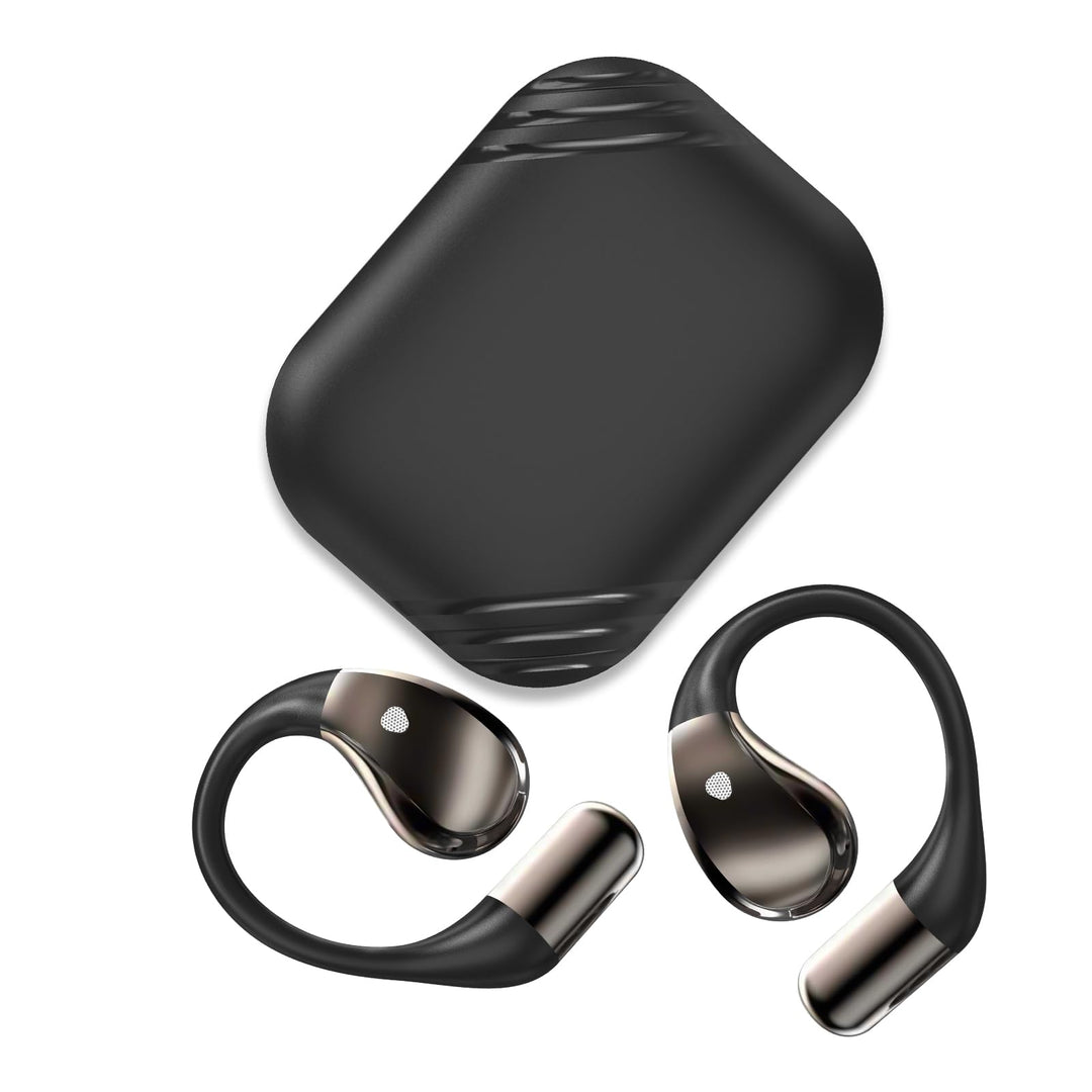 Open Ear Kopfhörer Bluetooth 6.0 mit HD Mic, 2025 Kopfhörer Kabellos Bluetooth HiFi Stereo mit Ohrha