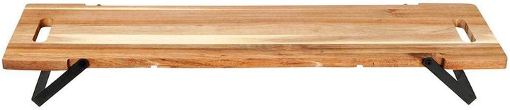 Servierbrett Serviertablett Frühstückstablett Bett-Serviertisch Betttablett Holz-Serviertablett aus