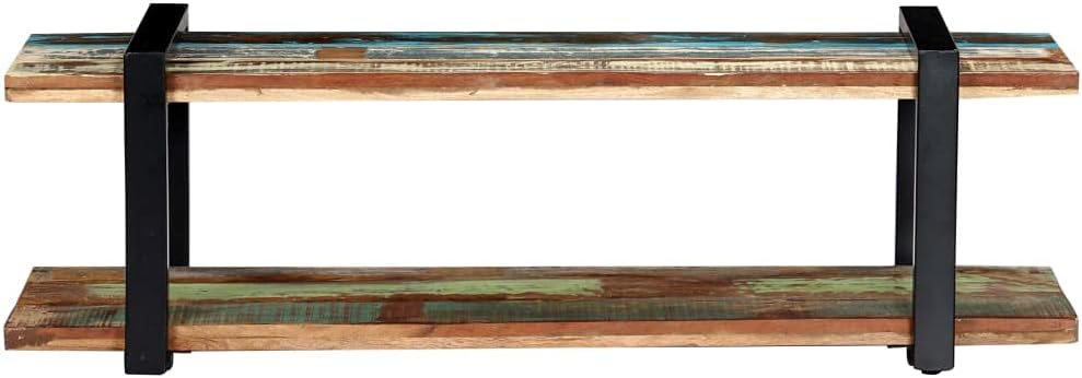 vidaXL TV Schrank mit Ablage Sideboard Lowboard Fernsehschrank Fernsehtisch Board HiFi Regal Tisch M