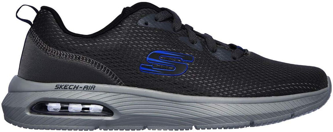 Skechers Herren Skech-air Element 2.0 Lomarc Sneaker 42.5 EU Charcoal Mesh Black Trim, 42.5 EU Charc