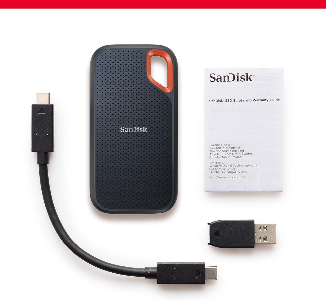 RØDE VideoMic Pro+ Premium Shotgun-Mikrofon & SanDisk Extreme Portable SSD 1 TB, Bundle mit SSD 1 TB