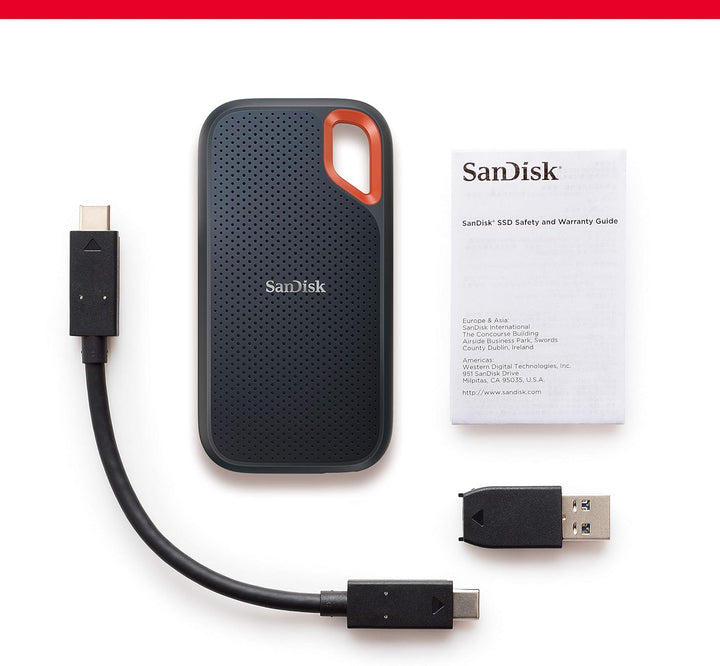 RØDE VideoMic Pro+ Premium Shotgun-Mikrofon &amp; SanDisk Extreme Portable SSD 1 TB, Bundle mit SSD 1 TB