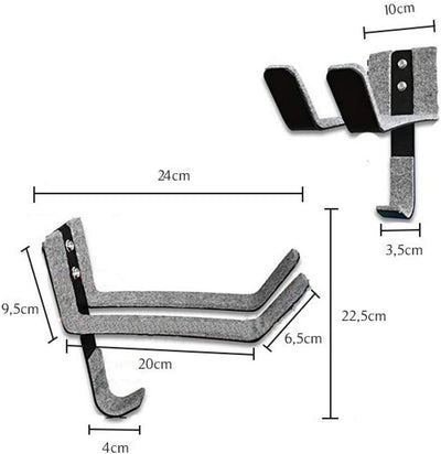 4boarder® SUP RACKy Wand-Halterung für SUP | Stand up Paddleboard | Surfboard | Longboard | Wellenre