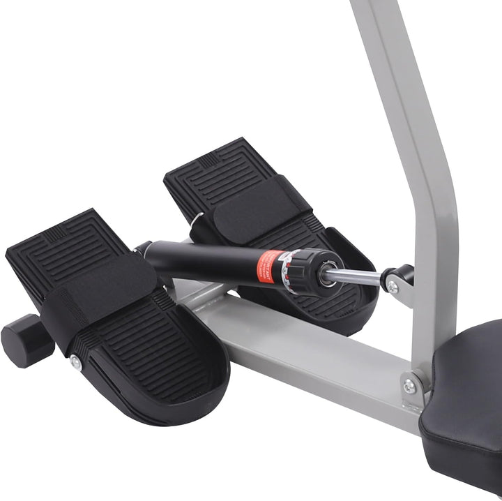 Multifunktionaler Rudergerät für Zuhause klappbar Ruder-Trainingsgerät, Hydraulisches Fitness-Ruderg