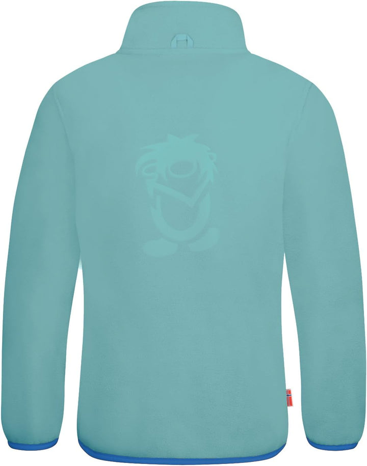 Trollkids Kinder Bryggen wasserdichte winddichte 3in1 Jacke 104 Türkis/Dunkelblau/Kobaltblau, 104 Tü