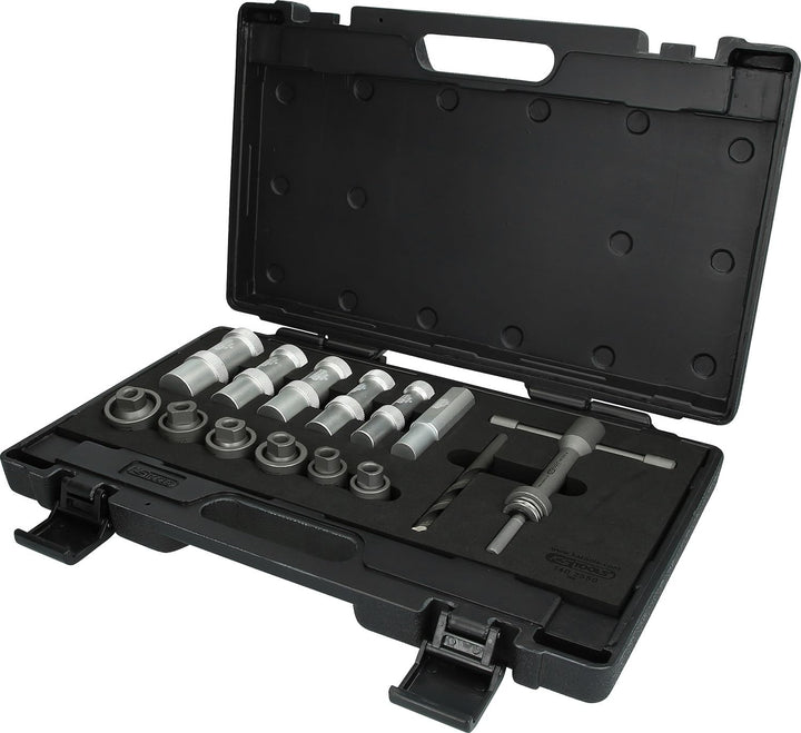KS Tools 140.2550 Lochstanzen-Satz für PDC-Sensoren, 20-tlg