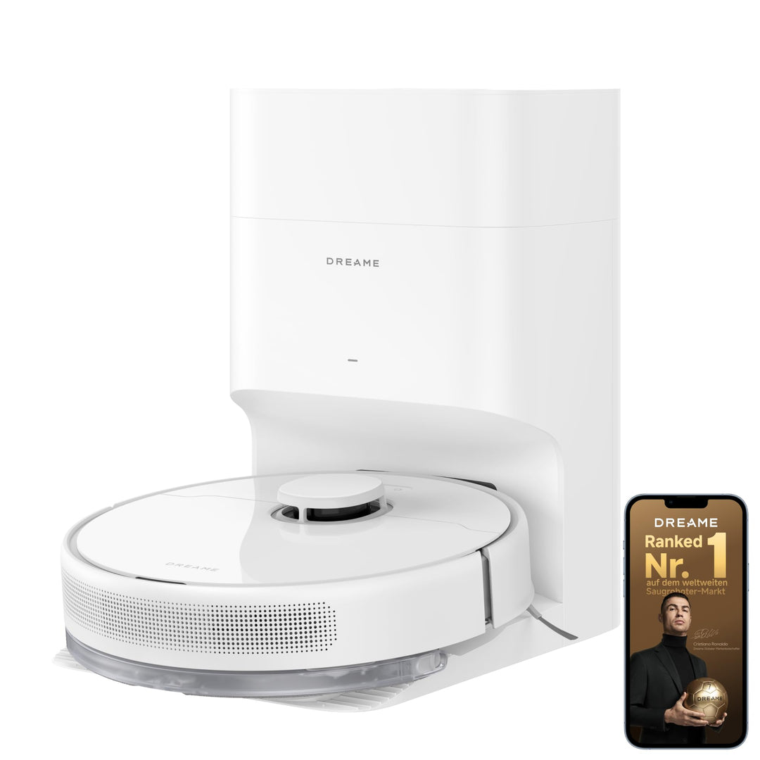 dreame D10 Plus Gen 2 Saugroboter mit Wischfunktion, Automatischer Staubentleerung, Speichert bis zu