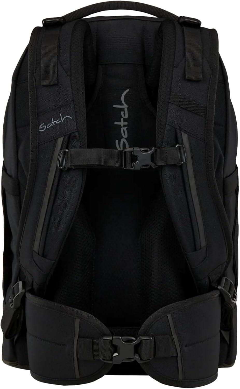 Satch Pack ab 5. Klasse ergonomisch 30L Stauraum standfest Organisationstalent Einheitsgrösse Blackj
