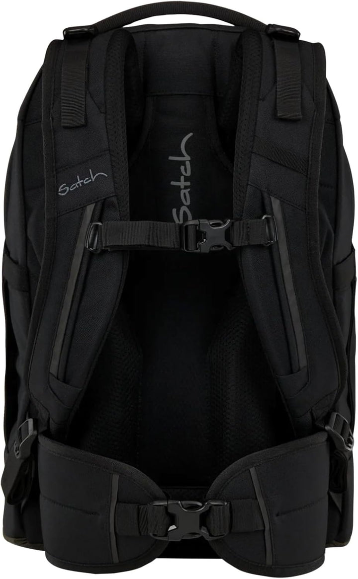Satch Pack ab 5. Klasse ergonomisch 30L Stauraum standfest Organisationstalent Einheitsgrösse Blackj