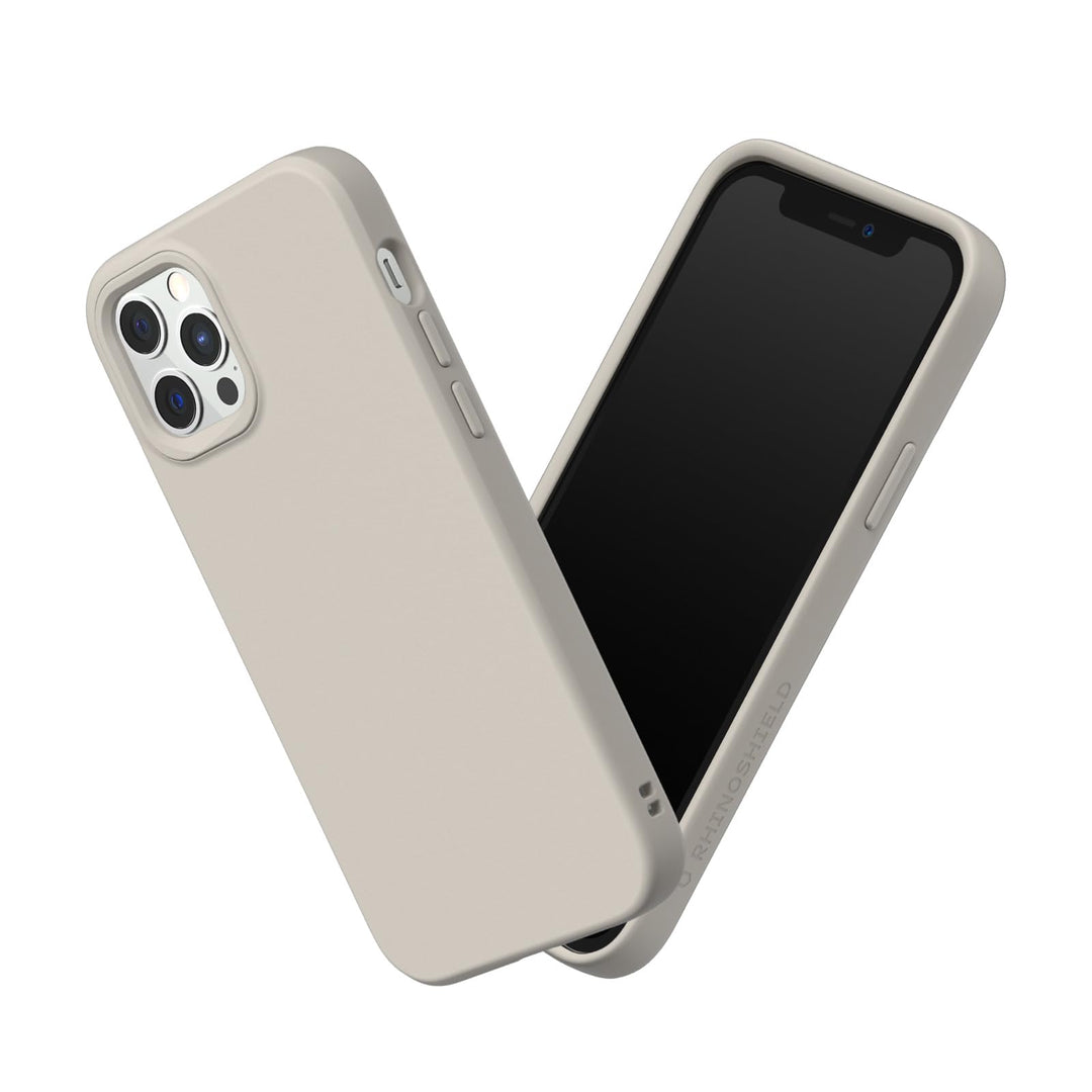 RhinoShield Case kompatibel mit [iPhone 12/12 Pro] | SolidSuit - Stossdämpfende & schlanke Schutzhül