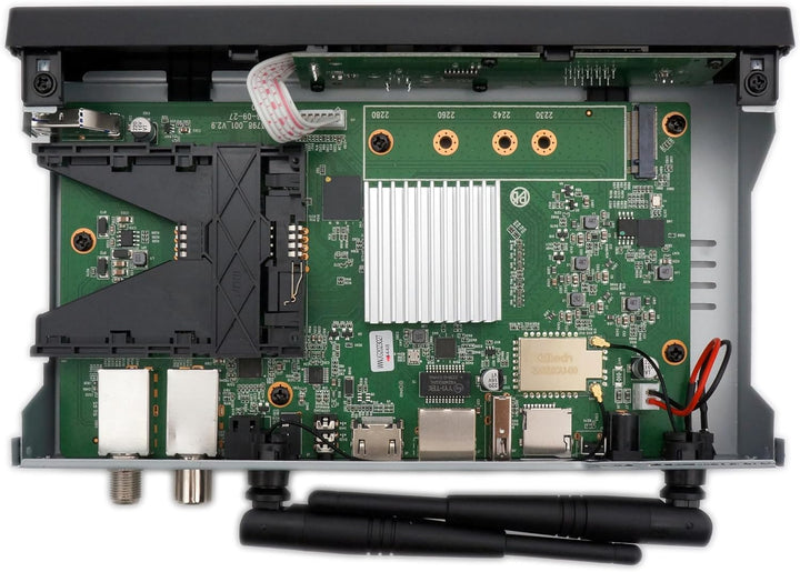 OCTAGON SF8008 4K UHD HDR Combo Receiver 1x DVB-S2X & 1x DVB-C/ DVB-T2 - Satellit, Kabel/ terrestris