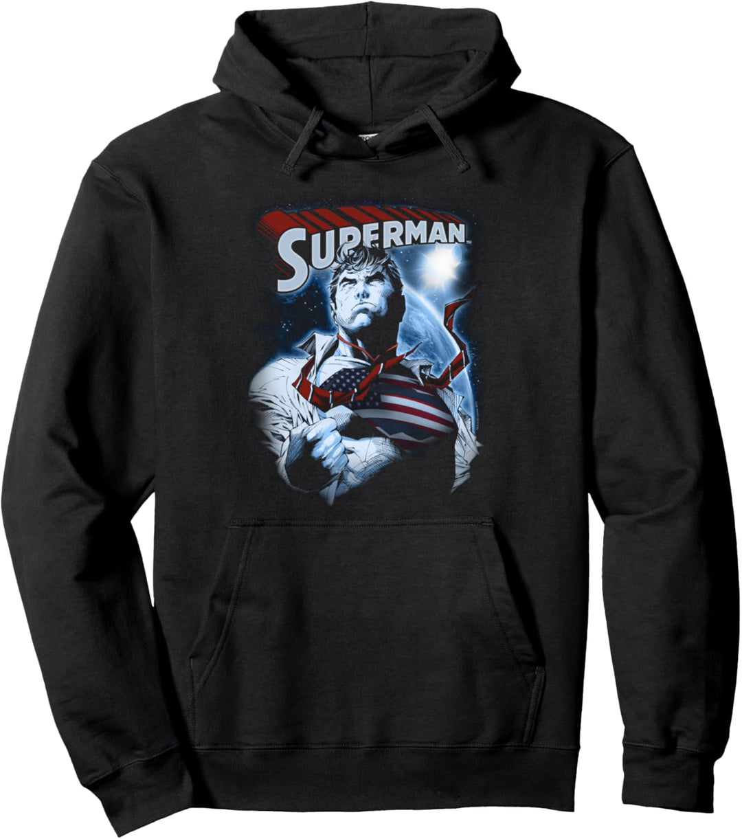 Superman Honor and Protect Pullover Hoodie