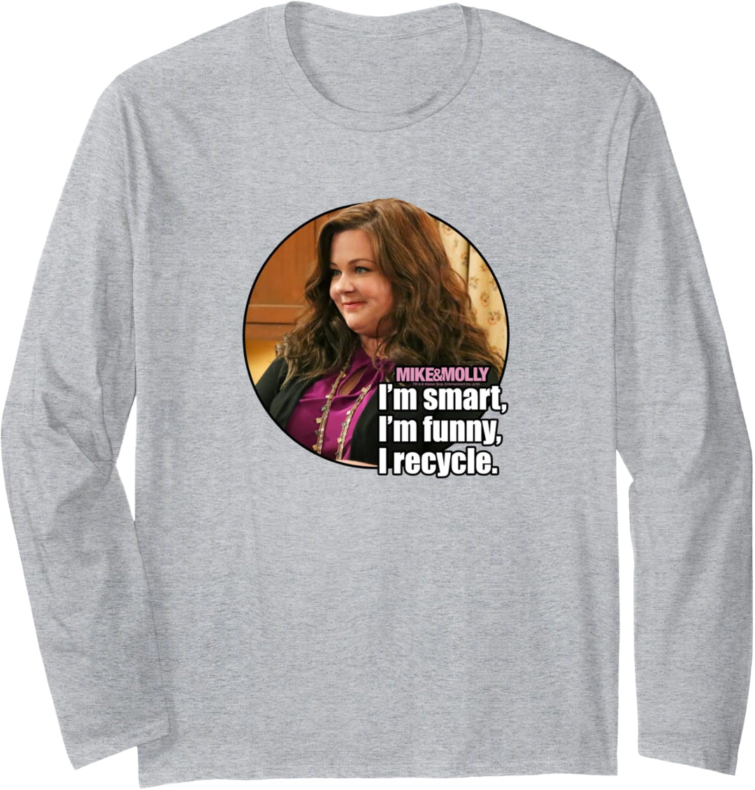 Mike & Molly I Recycle Langarmshirt