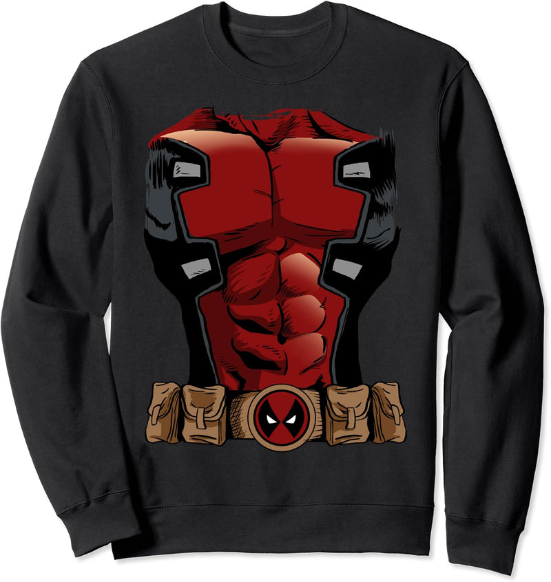 Marvel Deadpool Body Armor Sweatshirt