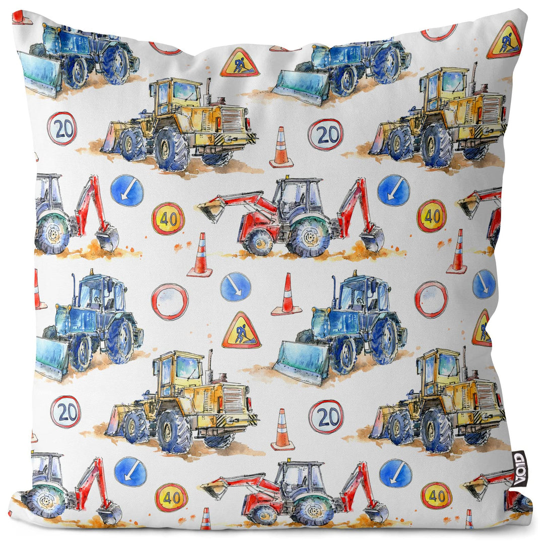 VOID Bagger Baustelle Kissenbezug Kissenhülle Sofakissen Kissen Deko Outdoor-Kissen Dekokissen, Kiss