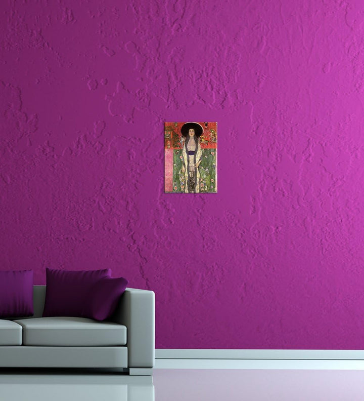 Bilderdepot24 Bild auf Leinwand | Gustav Klimt Portrait der Adele Bloch-Bauer in 50x60 cm als Wandbi