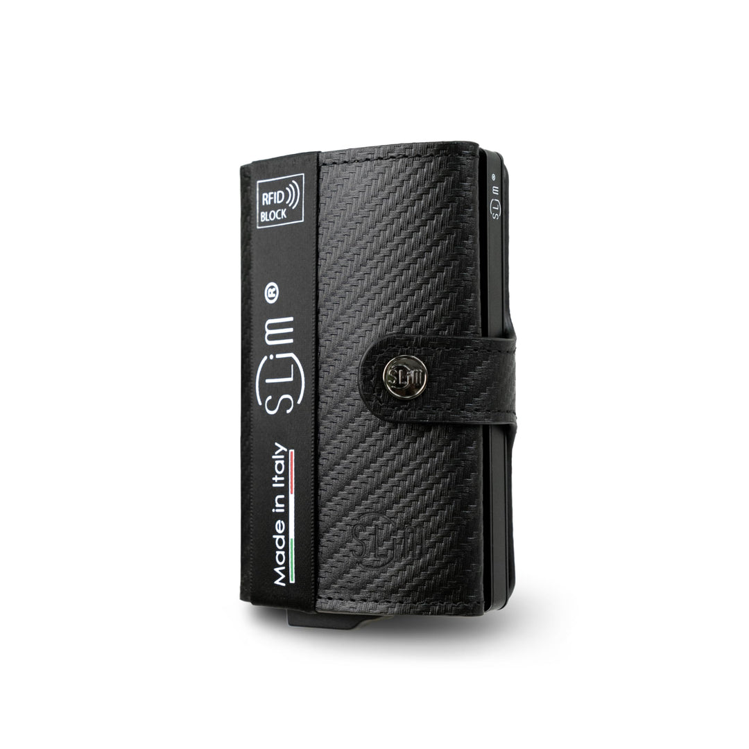 SLim Geldbörse für Herren & Damen Smart Wallet kartenetui mit Münzfach & RFID Schutz Portmonee Porte