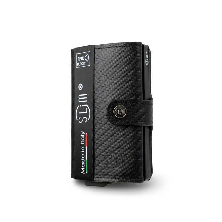 SLim Geldbörse für Herren & Damen Smart Wallet kartenetui mit Münzfach & RFID Schutz Portmonee Porte