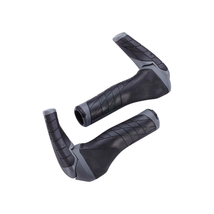 BBB ErgoTech Griffe/Hörnchenset BHG-87 schwarz/grau 133mm Einheitsgrösse, Einheitsgrösse