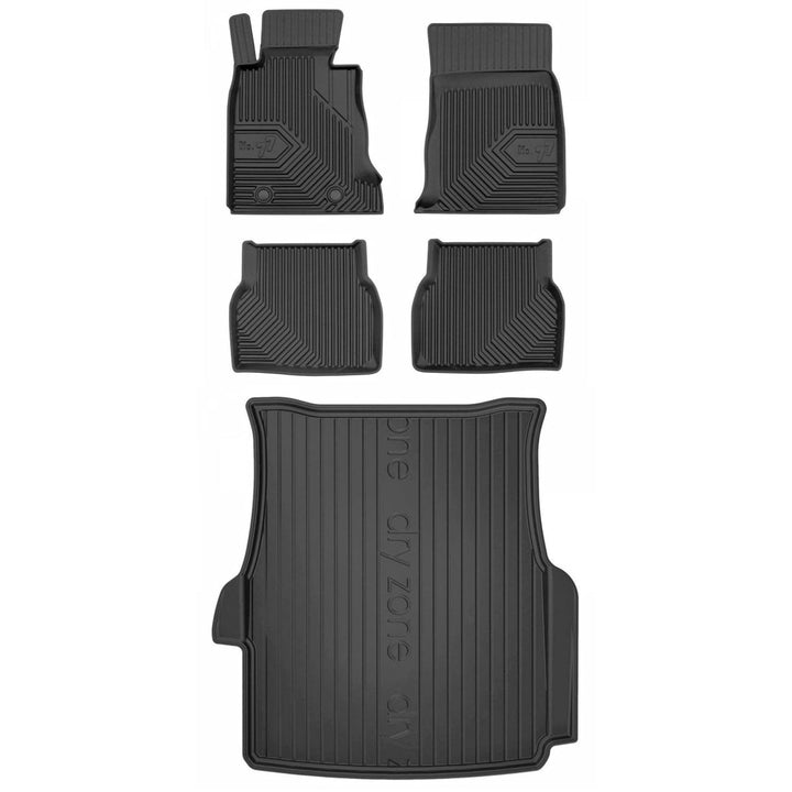 Satz Fussmatten und Gummimatte für BMW 5 E39 1997-2003