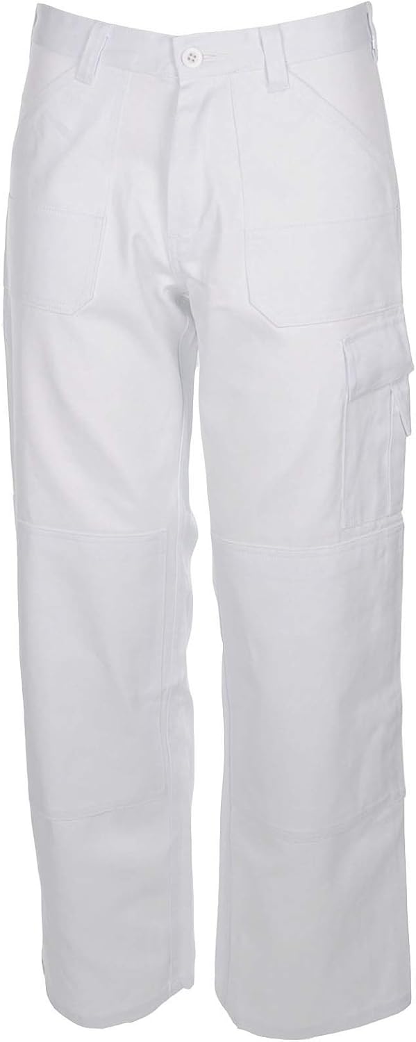 KÜBLER QUALITY DRESS Arbeitshose blau, Grösse 44, Herren-Arbeitshose aus Baumwolle, Arbeitshose mit