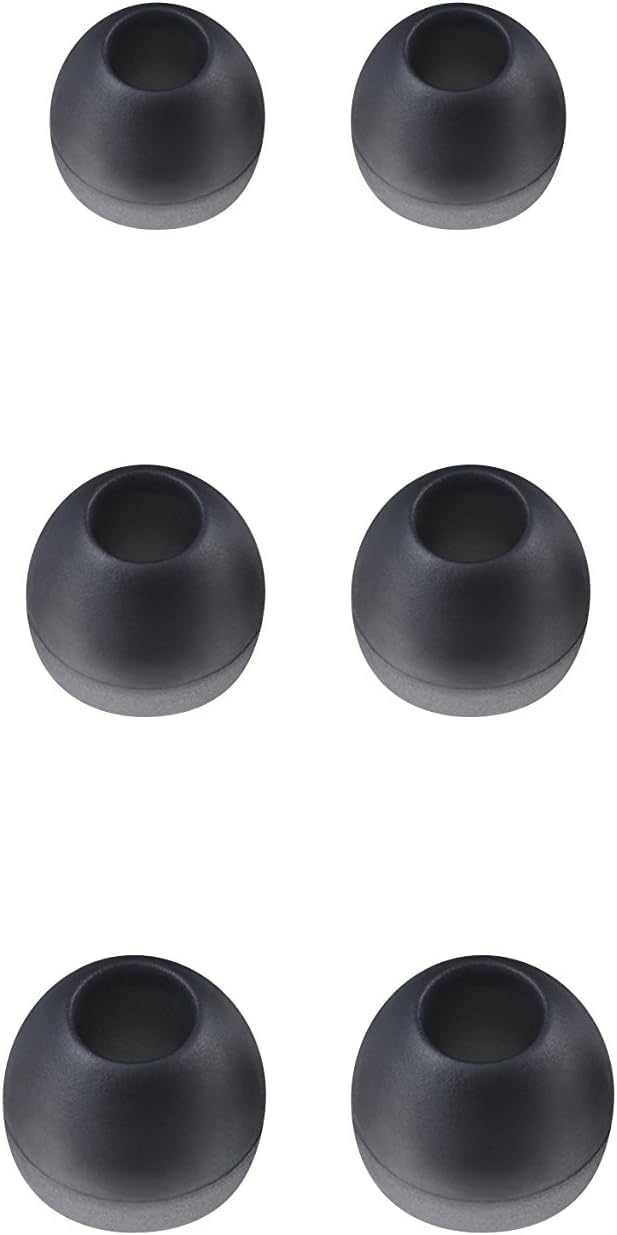 Panasonic RP-TCM115E-K In-Ear Kopfhörer - Headset, Mobiletelefonie, wechselbare Pass-Stücke (S/M/L),