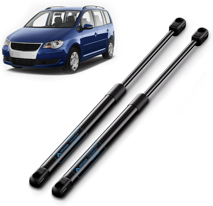 Arana 2x Heckklappe Dämpfer Gasdruckfeder kompatibel mit VW Touran 1T1 1T2 1T3 2003-2010 Gasdruckdäm