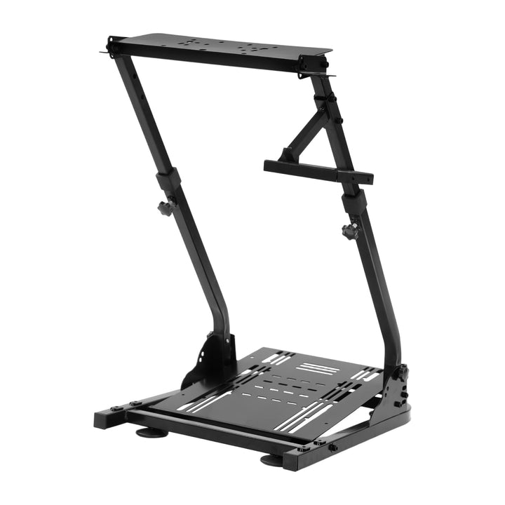 RUETERY Lenkradständer Wheel Stand, Verstellbarer Faltbarer Rennlenkradständer für Heim- und Sim Rac