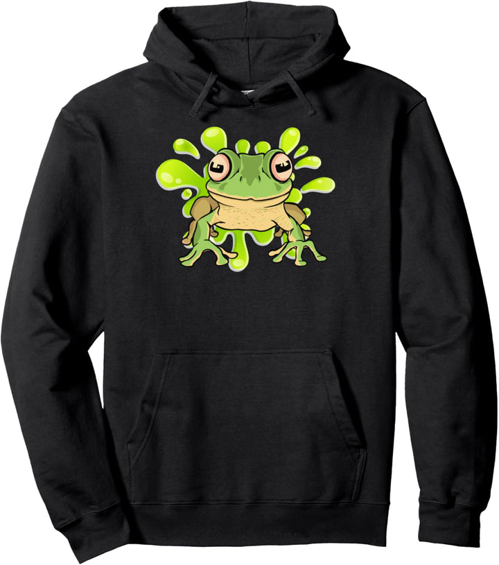 Grüner Frosch Laubfrosch Pullover Hoodie
