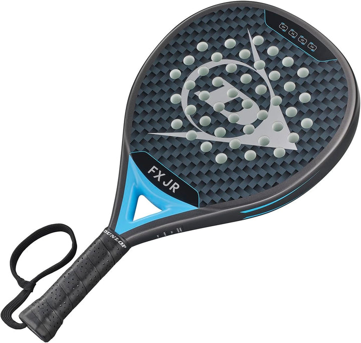 Dunlop FX Padel Schläger – Graphit- und Carbonrahmen – Für Junioren, Anfänger und Fortgeschrittene S