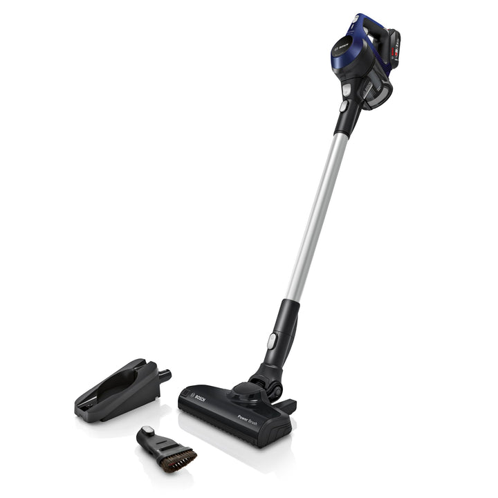 Bosch Akku-Staubsauger Unlimited Serie 6 BBS611PCK, kabelloser Handstaubsauger, beutellos, leicht, H