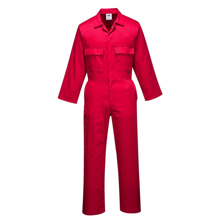 Portwest S999 Herren Euro-Arbeitskleidung Polycotton Overall Arbeitsanzug Royal Rot XXL, Royal Rot X