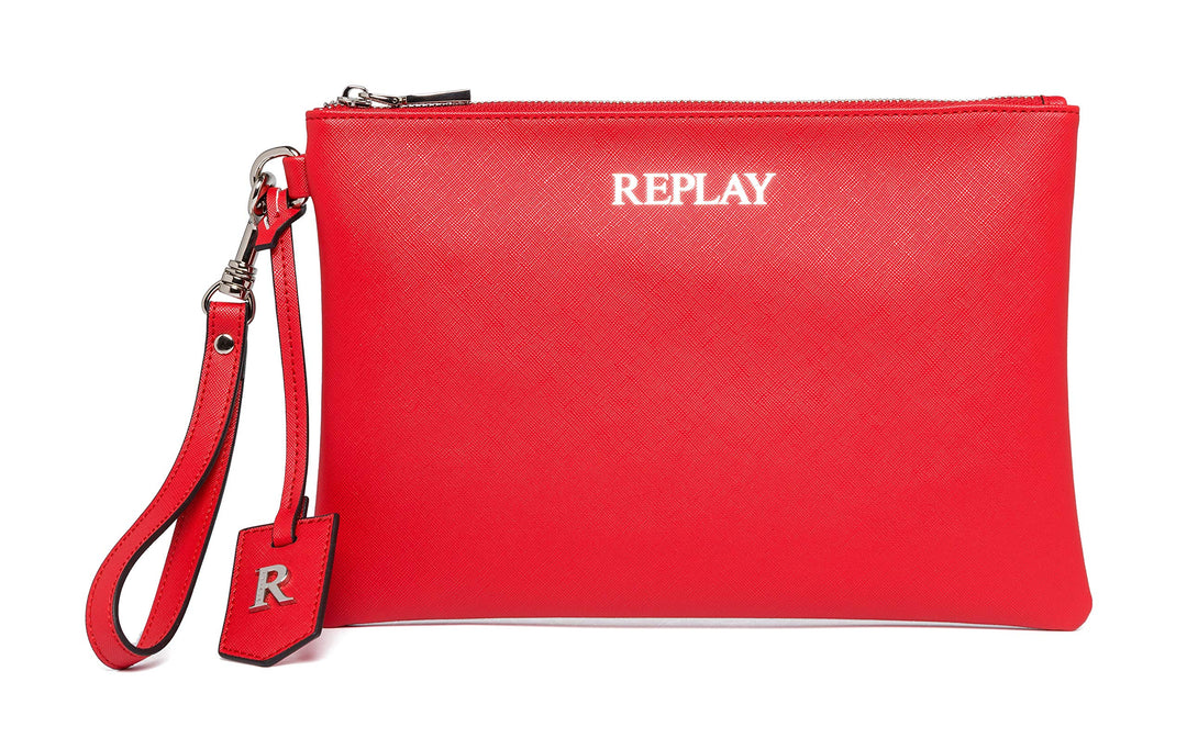 Replay Damen Fw3076 Clutch, UNIC 260 Blood Red, 260 Blood Red
