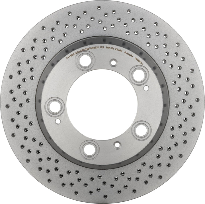 Brembo 09.8890.21 Hintere Bremsscheibe mit UV Lackierung, Anzahl 2
