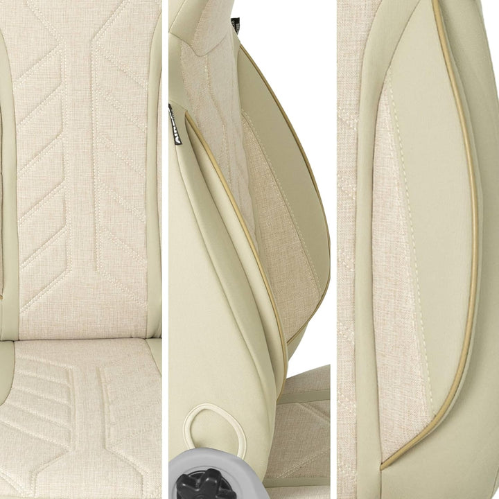 BREMER SITZBEZÜGE Mass Sitzbezüge Schonbezüge für Mercedes B-Klasse W247 PLKT205 PLKT205 - Beige B-K