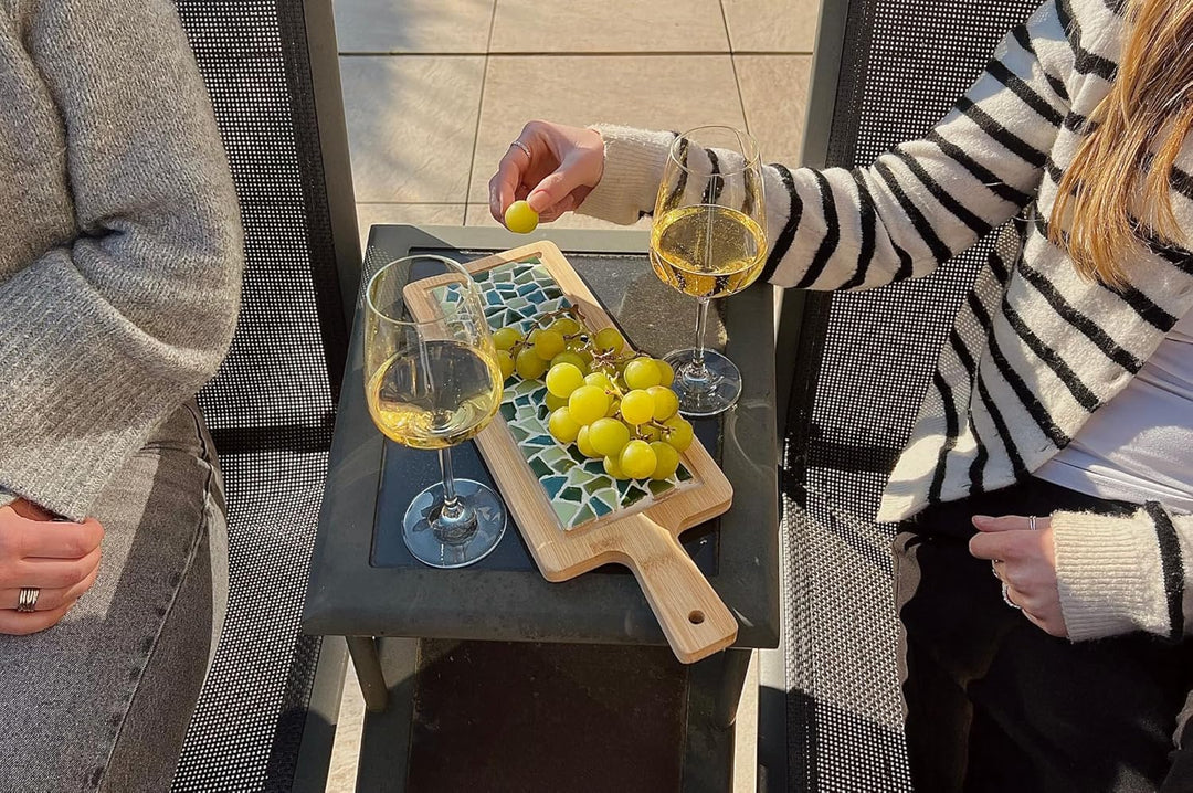 Little Creations Mosaik Servierbrett Pastell | Bastelset Erwachsene | DIY set Erwachsene | 40 cm, Pa