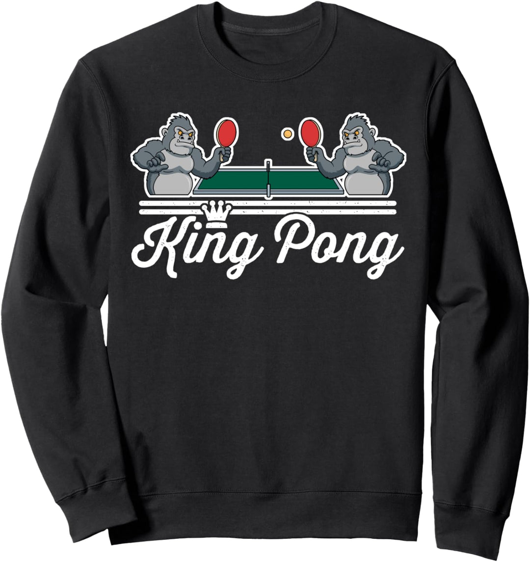 King Pong Tischtennis Sweatshirt