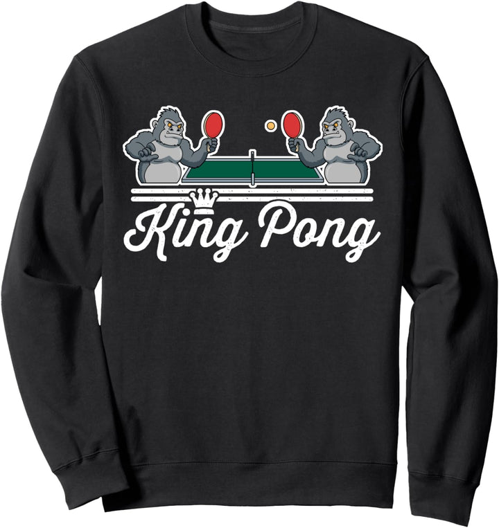 King Pong Tischtennis Sweatshirt