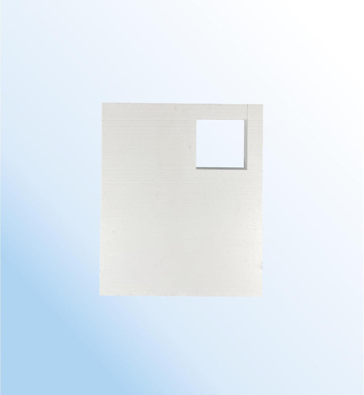 KOMPLETT-PAKET: Duschwanne 90 x 75 cm superflach 2,5 cm weiss Dusche mit GERADER UNTERSEITE Acryl +